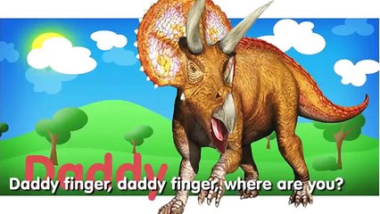 Dinosaur King 3D Finger Family Collection Dinosaur King Cartoon Animation Nursery Rhymes