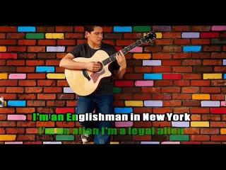 KARAOKE CRIS CAB - Englishman in New-York