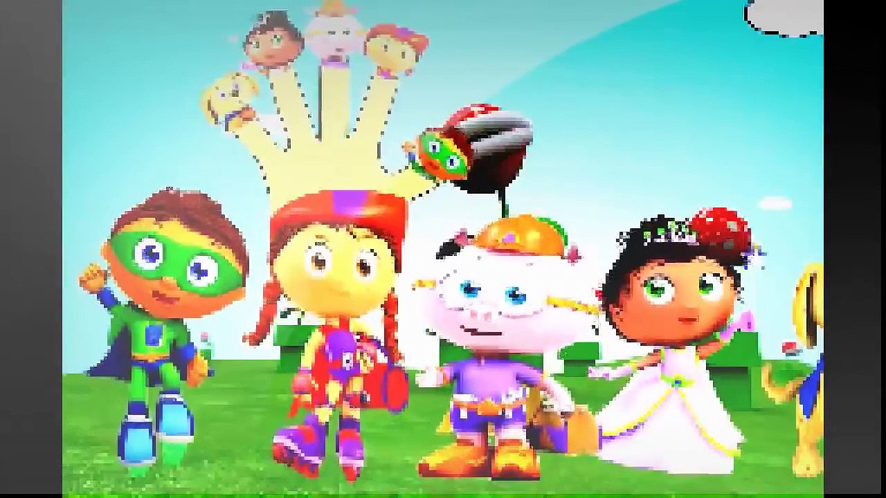 SUPER WHY AND MIKE THE KNIGHT Cartoon Finger Family Collection Nursery Rhymes For Children 2