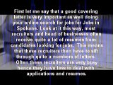 Find Spokane Job Covering Letter Tips