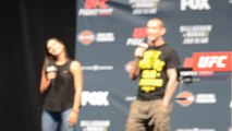 CM Punk disses fan who wants to fight him at UFC Q&A in Chicago