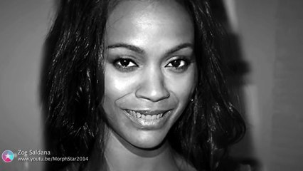 Zoe Saldana video before and after