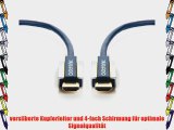 Clicktronic Advanced Standard HDMI Kabel mit Ethernet (Full HD 3D-TV ARC 15m)