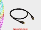 Black Connect HDMI kabel 5 m Highspeed mit Ethernet