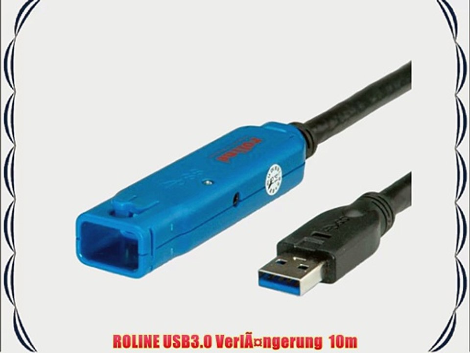 ROLINE USB3.0 Verl??ngerung  10m