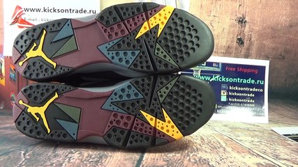 Authentic Air Jordan 7 Bordeaux Review from www.kicksontrade.ru
