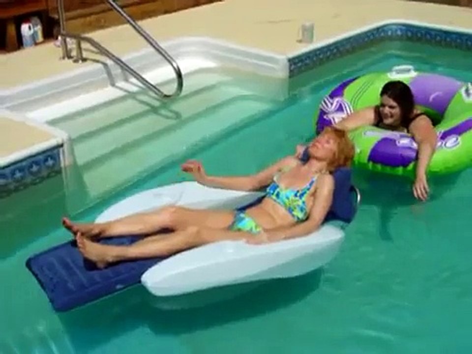 Mom and the Pool