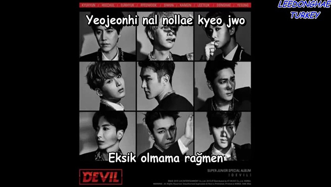 SUPER JUNIOR ALRIGHT Türkçe Altyazılı  Turkısh/Hangul Sub