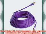 TPFNet 15m CAT.6 - CAT6 Premium Ethernet LAN Patchkabel SFTP DOPPELT GESCHIRMT | Gigabit Netzwerkkabel