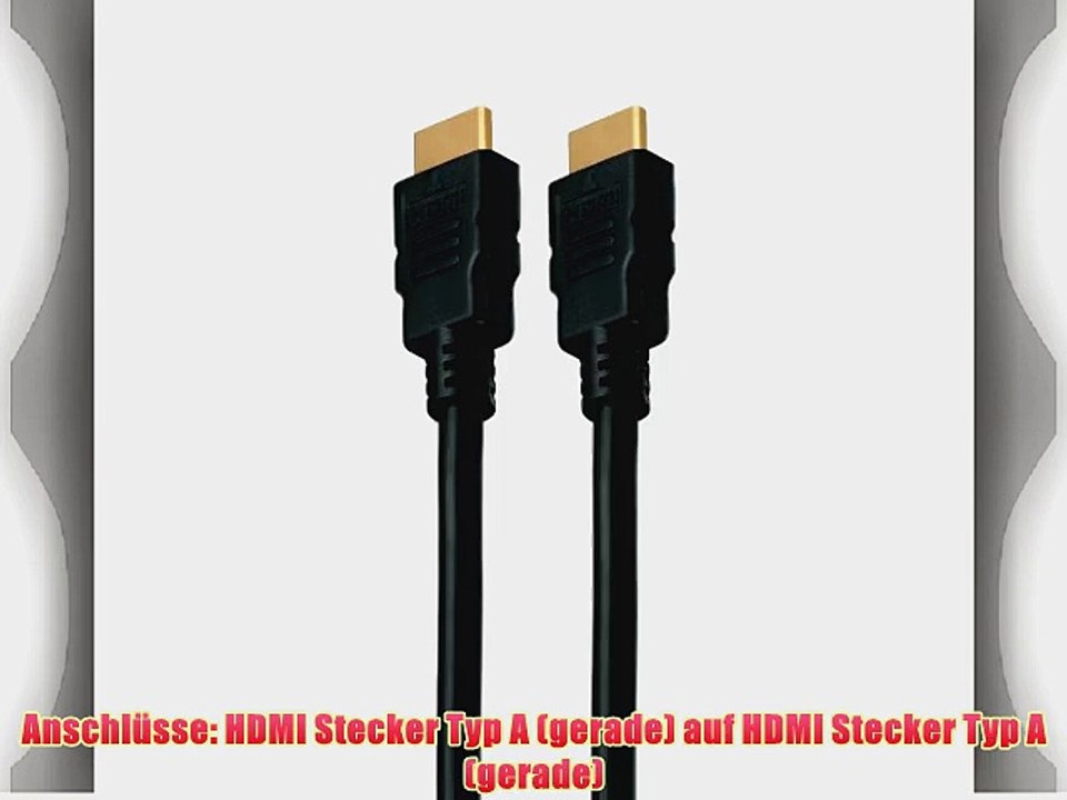 HDMI High Speed Kabel (male) Stecker-Stecker - 15 Meter - 1 St?ck
