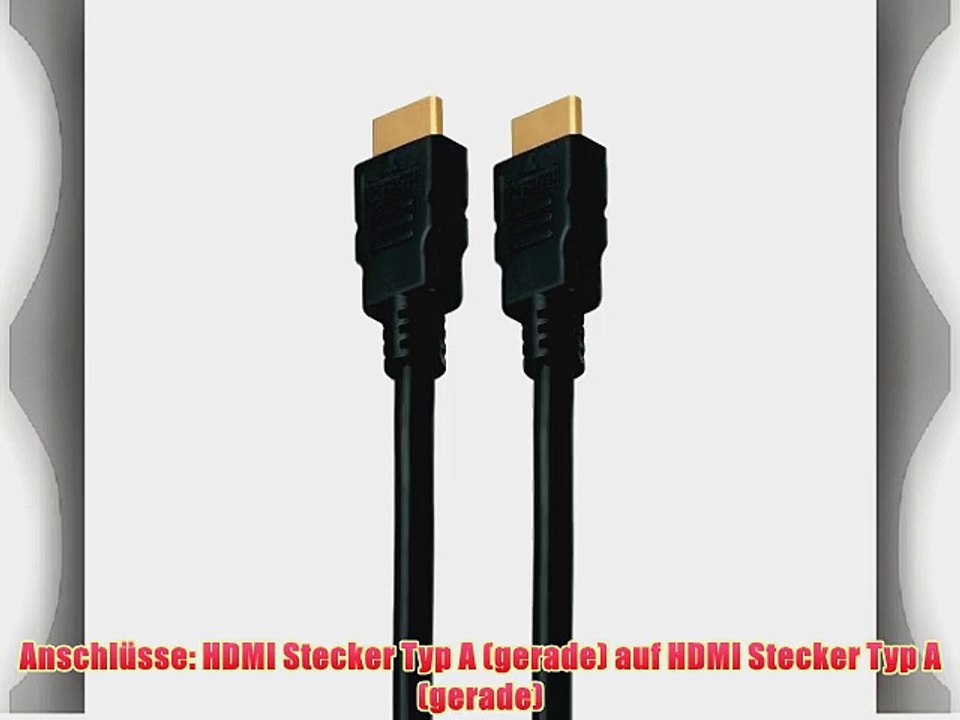 HDMI High Speed Kabel (male) Stecker-Stecker - 15 Meter - 1 St?ck