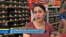 This Woman Breaks Window Of Hot Car To Save 2 Year Old Baby Trapped Inside!