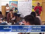 CAMPAÑA PARA PREVENIR QUEMADURAS - Iquique TV Noticias