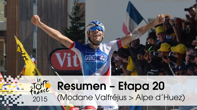 Resumen - Etapa 20 (Modane Valfréjus > Alpe d'Huez) - Tour de France 2015