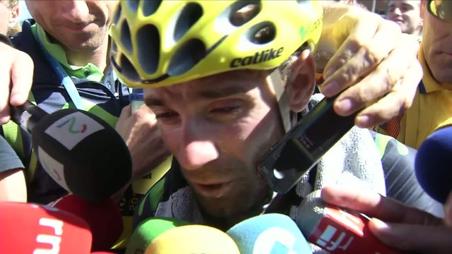 Cyclisme - Tour de France : Valverde «J'avais très peur de Nibali»