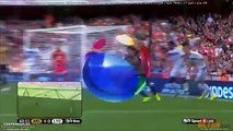 Mesut Özil Fantastic Goal - Arsenal vs Lyon 5-0 Emirates Cup 2015