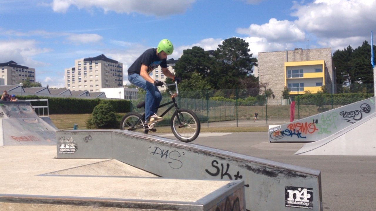 Compétition de BMX à Kercado