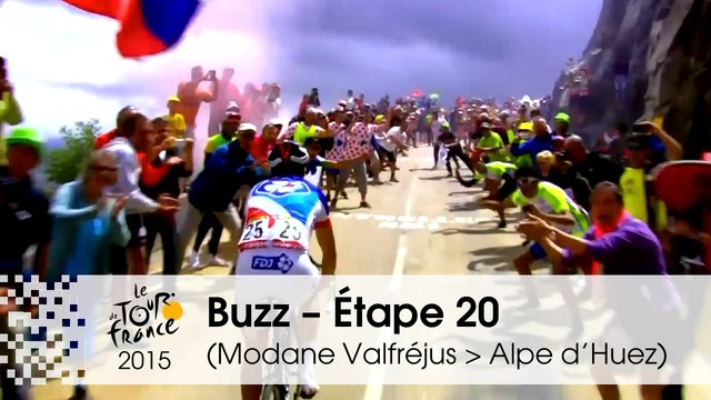 Buzz du jour / Buzz of the day - Étape 20 (Modane Valfréjus > Alpe d'Huez) - Tour de France 2015