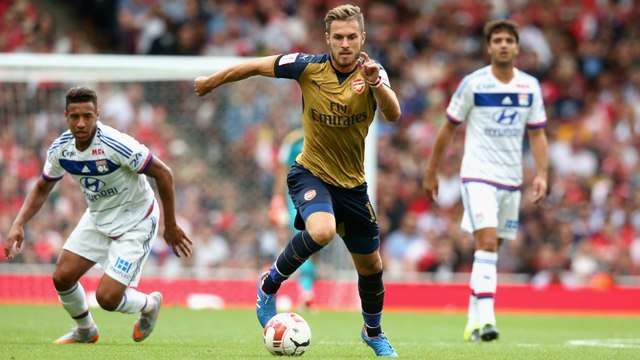 Aaron Ramsey Goal 4-0 Emirates Cup- Arsenal v. Olympique Lyon - 25.07.2015