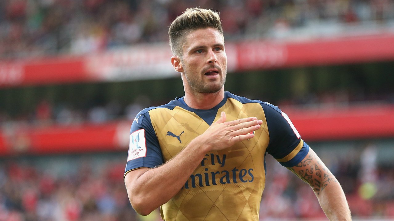 OLIVIER GIROUD FANTASTIC  GOAL 1-0 Emirates Cup- Arsenal v. Olympique Lyon - 25.07.2015
