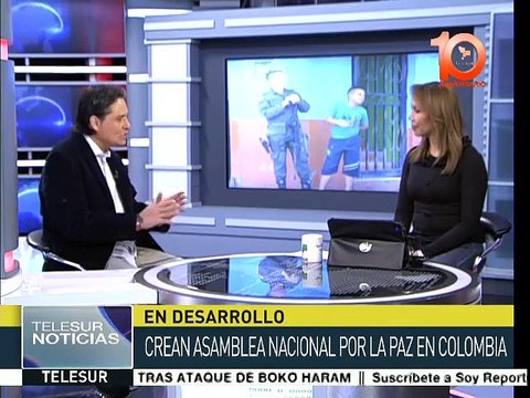Vladimir Carrillo: pueblo colombiano ha visto que la paz le pertenece