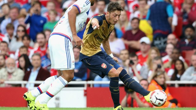 Mesut Özil Goal 5-0 Emirates Cup - Arsenal v. Olympique Lyon - 25.07.2015