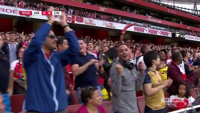 Arsenal 6-0 Lyon ~ [Friendly Match] - 25.07.2015 - All Goals & Highlights