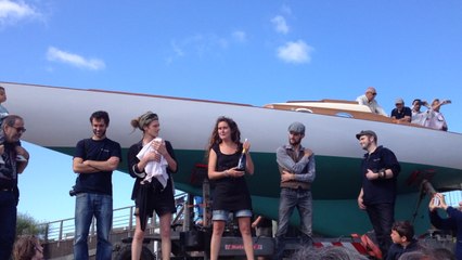 Mise à l'eau de trois nouveaux bateaux de Skol ar Mor