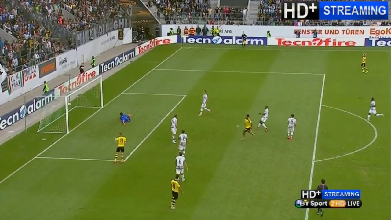 Aubameyang Goal Borussia Dortmund 1 - 0 Juventus 25/07/2015