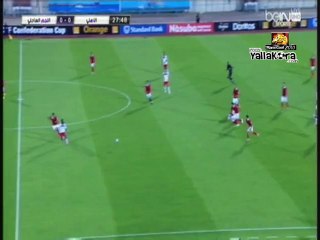 مهارة بانجورا مع لاعبي الاهلي