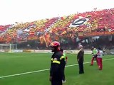 UI Benevento Crotone Coreografia Al Santa Colomba Ultras Bn italia italy