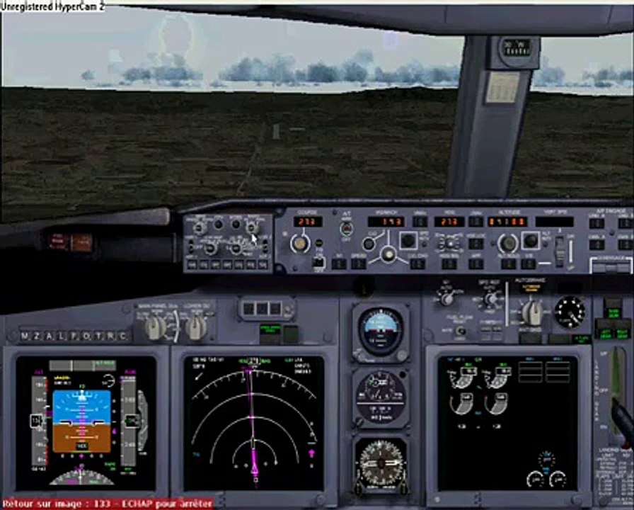 Boeing 737-800 Royal Air Maroc Approche Fes