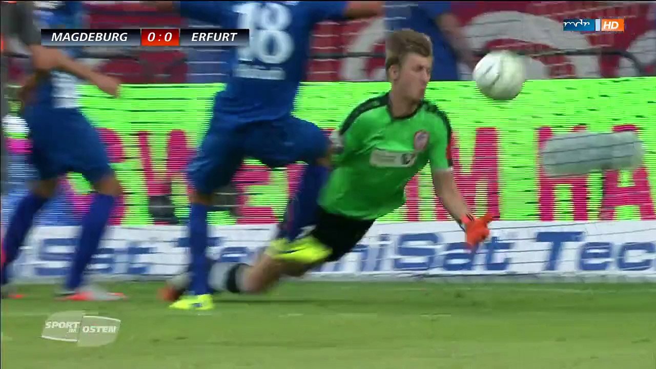 1. Spieltag 2015/2016 1. FC Magdeburg - FC Rot-Weiß Erfurt