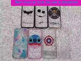 Newest Cartoon Superheroes metal combo Stitch Alice Jack Cover Case for iphone 6 4.7/