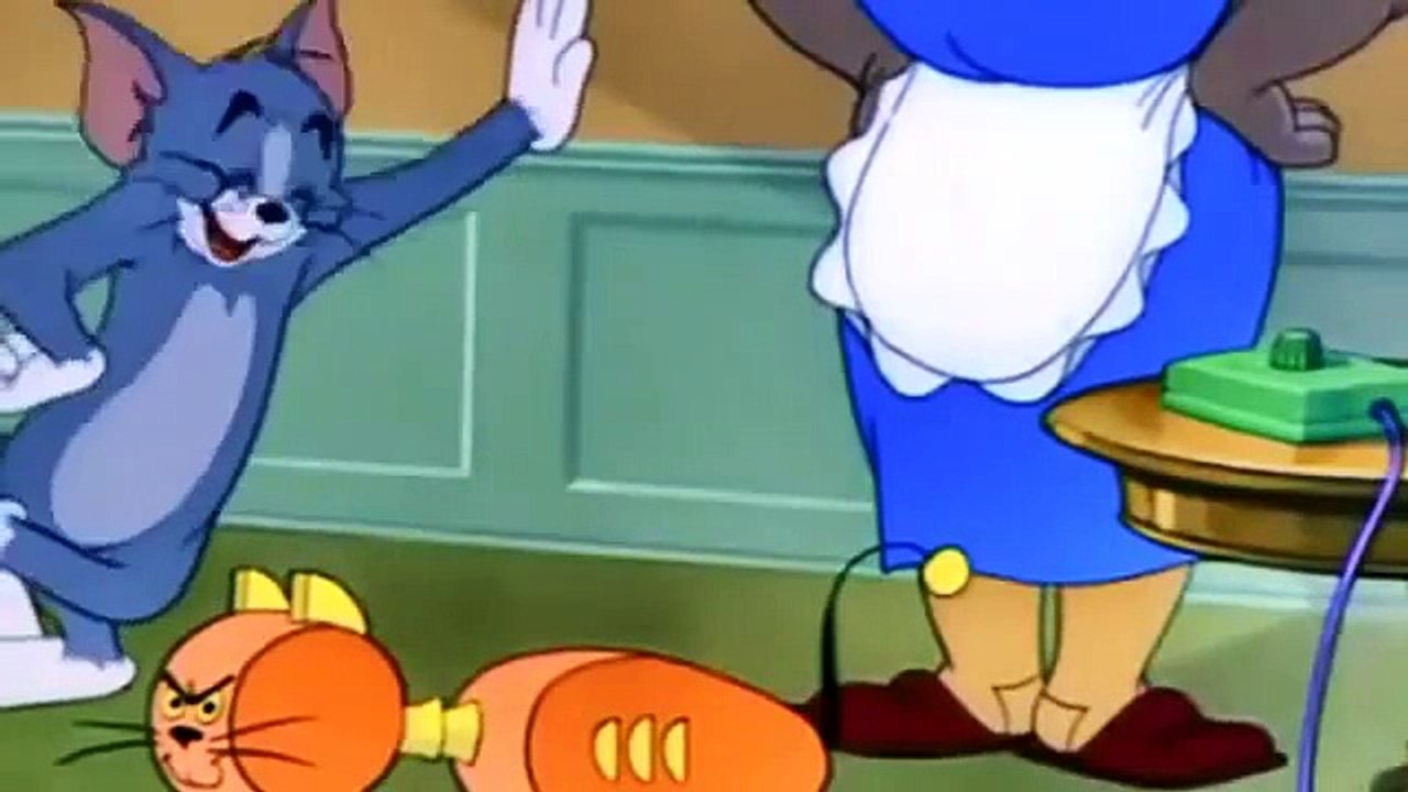 Cartoon Network ~ Tom and jerry cartoon ~ The robot cat ~ Animated Cartoon