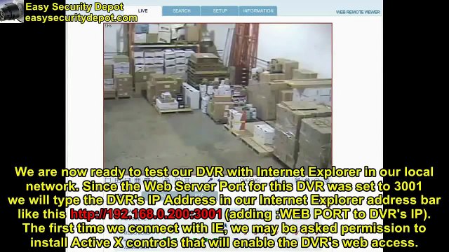 How to setup most CCTV Stand Alone DVRs for Computer & Smartphone View