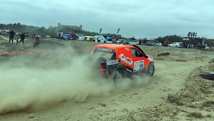 Raúl Orlandini tomó el liderato el Rally Baja Aragón