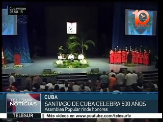 Santiago de Cuba celebra 500 años de su fundación