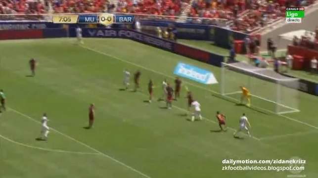 1-0 Wayne Rooney Fantastic Goal | Manchester United v. FC Barcelona - International Champions Cup 25.07.2015
