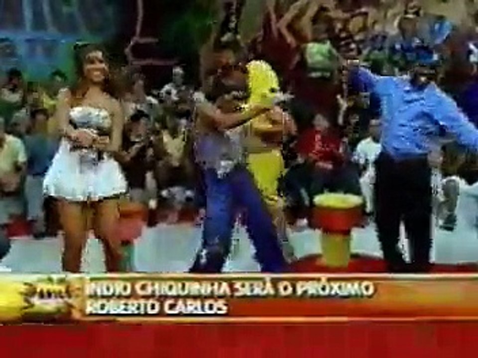 Índio Chiquinha no programa Pânico na TV