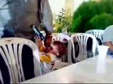 Toddler Shoots Dad