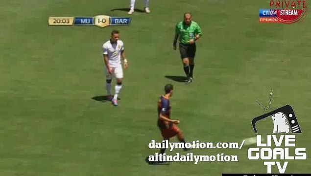 Wayne Rooney Fantastic Chance | BARCELONA 0-1 MAN UTD