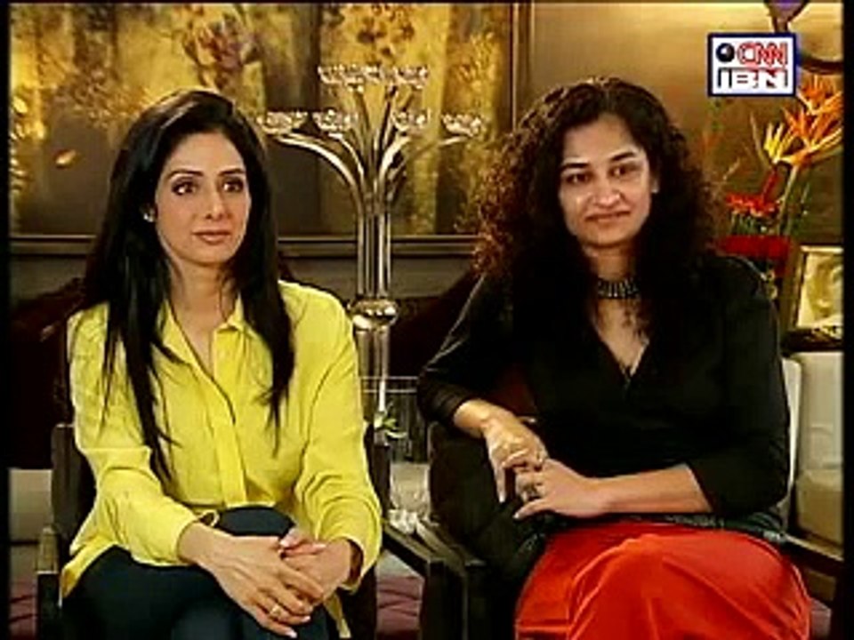 Rajeev Masand interview with Sridevi & her 'English Vinglish' director Gauri Shinde