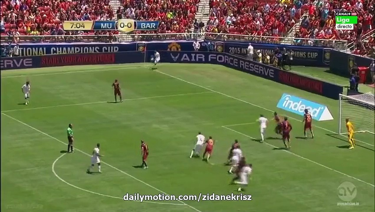 ROONEY GOAL 1 -0 Manchester United v. Barcelona - 25.07.2015