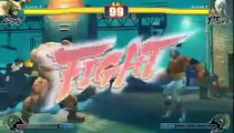 Street fighter 4 IV Gameplay - Zangief vs El Fuerte