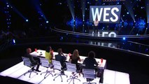 America's Got Talent 2015 S10E09 Judge Cuts - Wes Barker Risque Escape Act