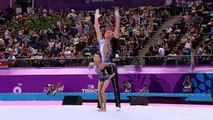 Baku 2015: Ryan Bartlett and Hannah Baughan- Mixed Pairs Bronze medal Routine- Acrobatics