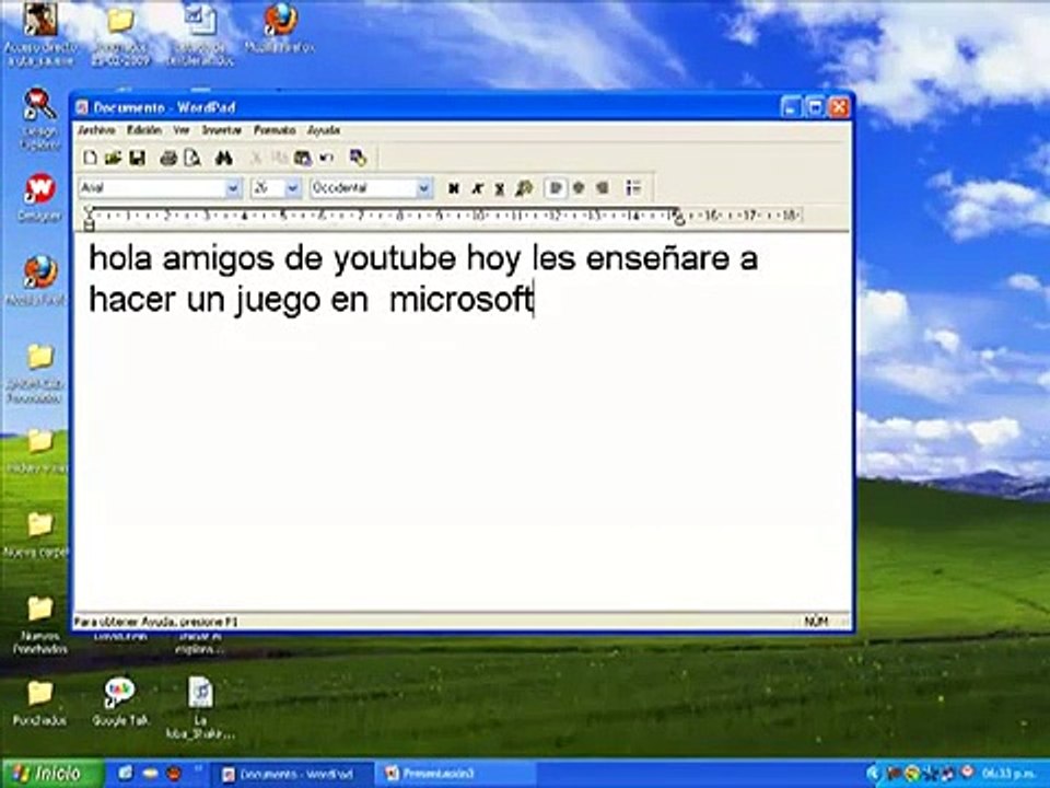 Como crear un videojuego en Power Point 2007