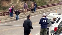 Raw: Yellowstone Tourists Chased by Bears