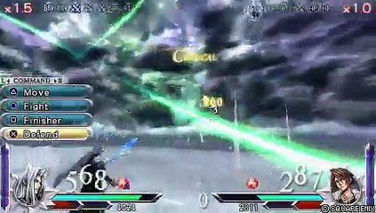 Dissidia 012 Sephiroth VS Squall - EPIC BATTLE